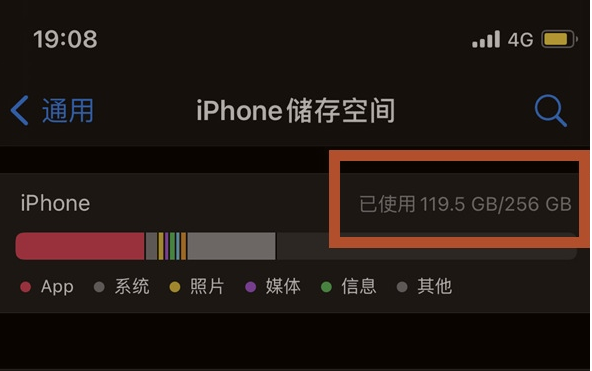 赵县苹果13维修分享iPhone13如何查看剩余内存 