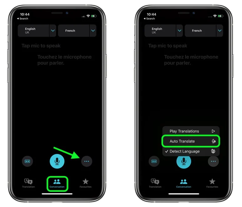 赵县苹果手机维修分享iOS 15 “翻译” App 新改进 